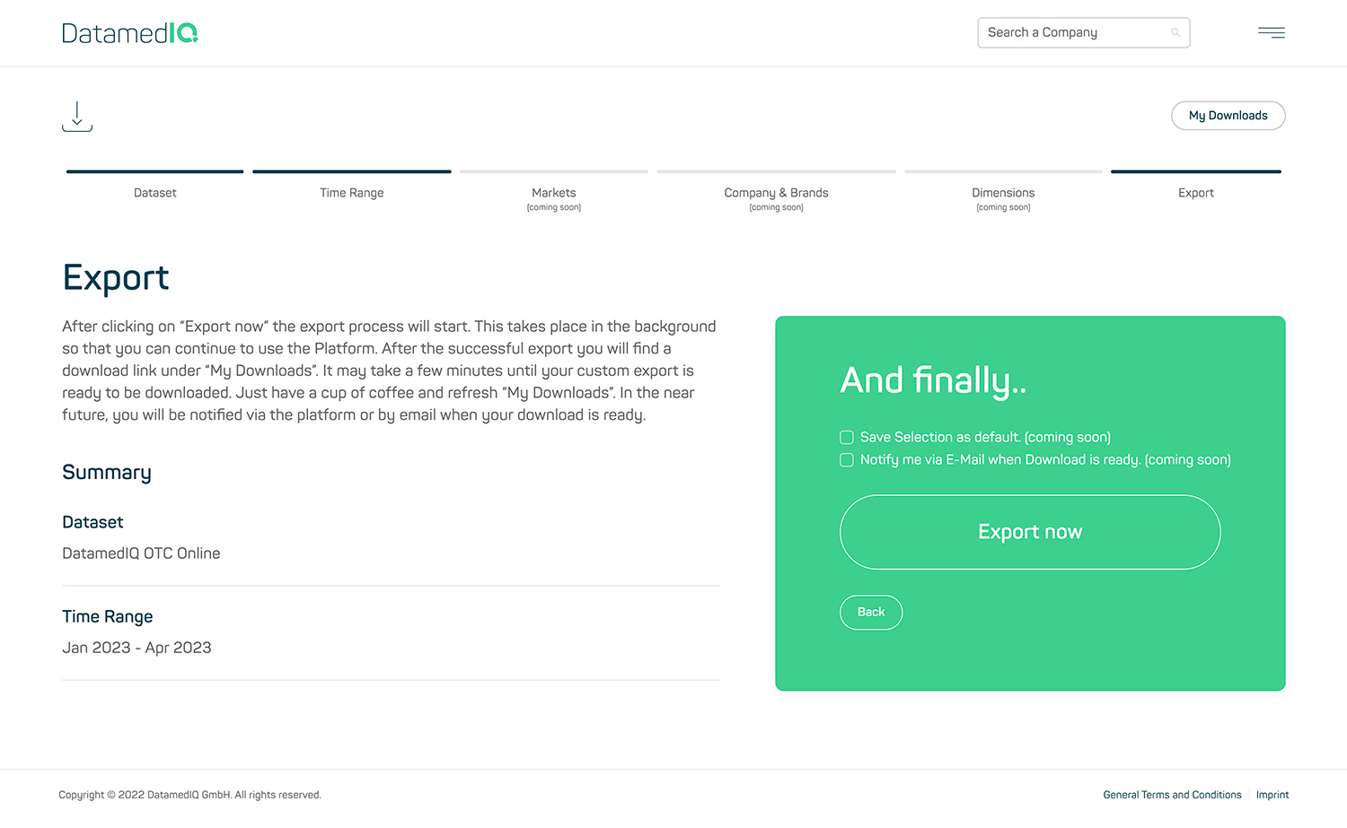 datamedIQ-platform-custom-export-modul-2